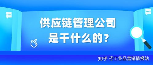 供應(yīng)鏈管理公司是干什么的